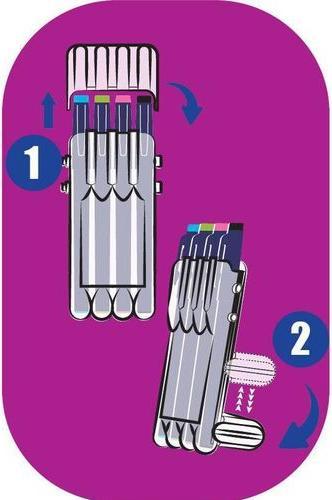 Produktbild Pilot FriXion Fineliner Set2Go x4 Standard (Mehrfarbig, 4 x)