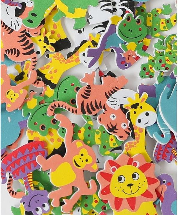 Produktbild I Am Creative Moosgummi-Dschungeltiere