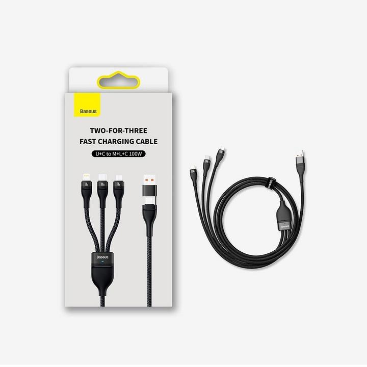 Image du produit Baseus 3in1 (1.20 m, USB 3.2 Gen 1)