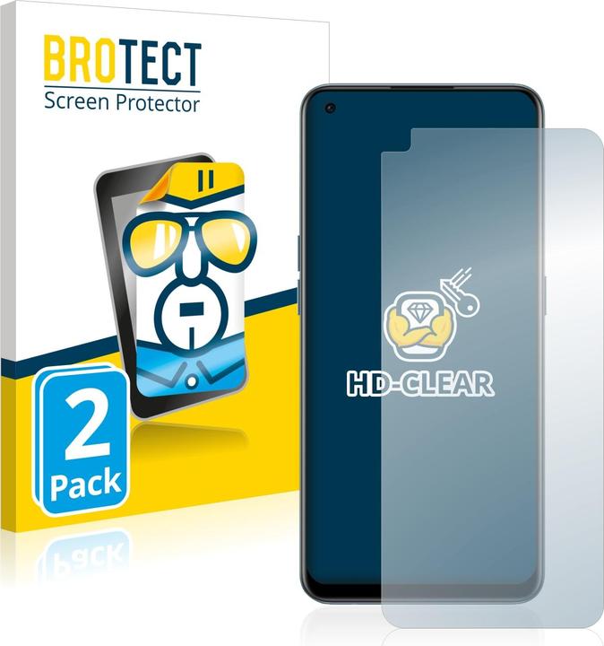 Actual product image BROTECT Screen Protector Clear (2 Piece, OnePlus North CE 2 5G)
