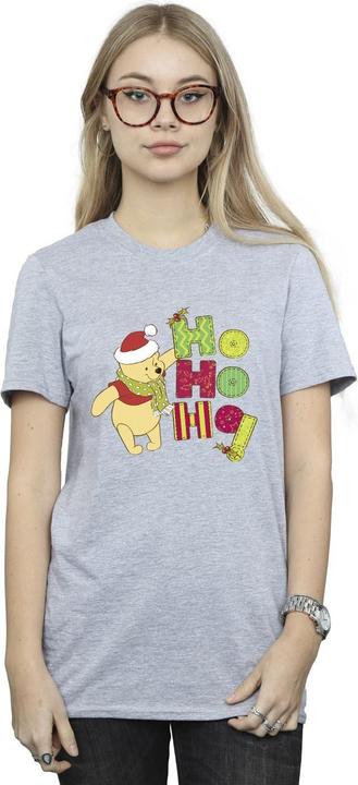 Produktbild Disney Winnie The Pooh Ho Ho Ho Scarf TShirt (L)