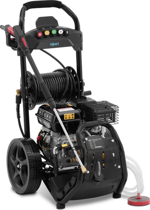 Image du produit Hillvert Nettoyeur haute pression - 4500 W - 200 bar - 9 l/min - tuyau de 20 m (Essence)