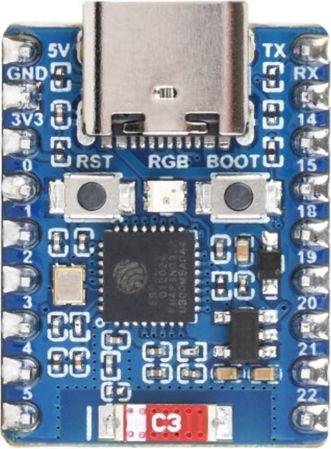 Image du produit WaveShare Carte de développement ESP32-C6 Zero Mini avec en-têtes