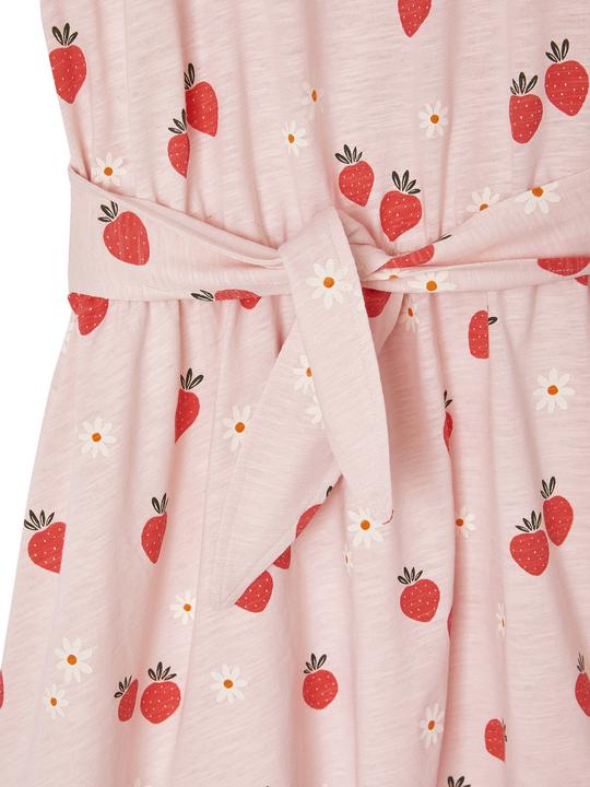 Produktbild Vertbaudet Mädchen Volantkleid mit Erdbeeren (158)