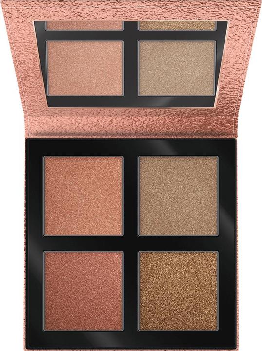 essence Pure Nude Sunlighter Palette 30 g (#DE8F69, #C1865E, #CEA27F, #D58760, Highlighter, 30 g)