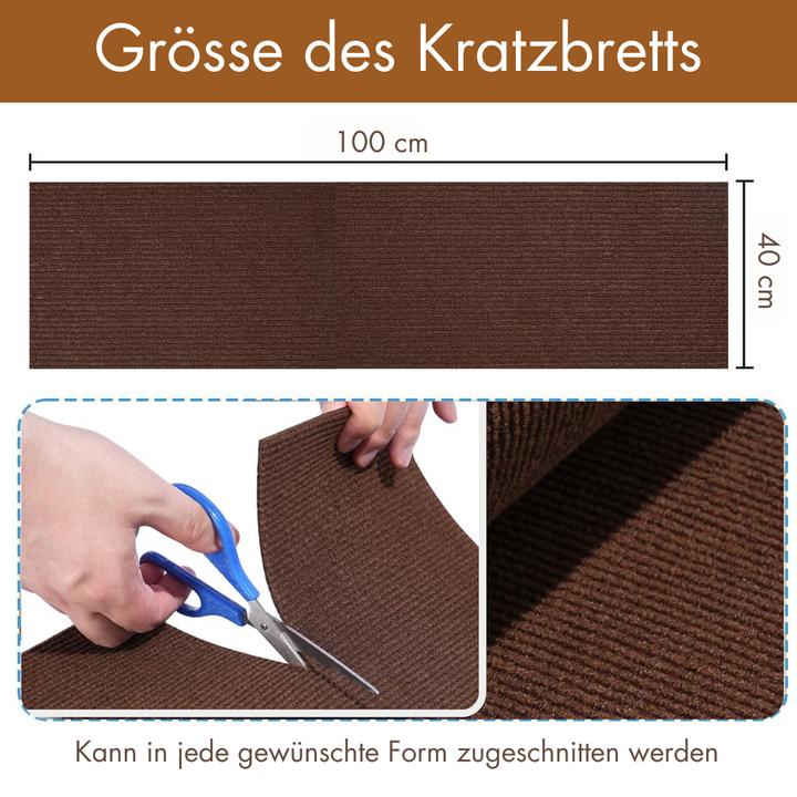 Immagine prodotto Suba Selbstklebende Kratzmatte (Marrone scuro)