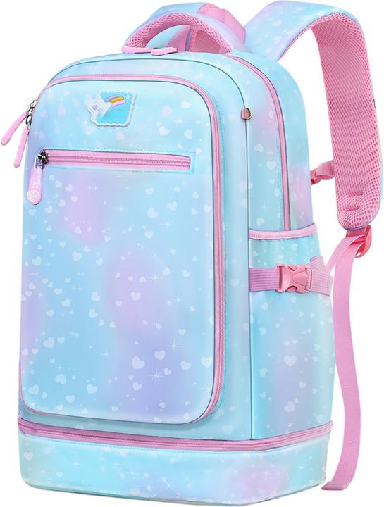 Produktbild Only-Bags.Store 2 in 1 Rucksack & isolierte Brottasche, Schulrucksack für Grundschüler