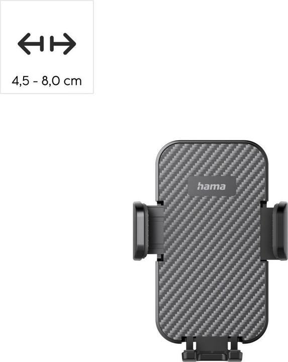 Immagine prodotto Hama Auto-Handyhalterung für runde Lüftung, 360 Grad drehbar, universal