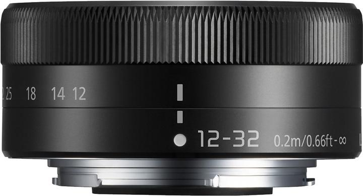 Productafbeelding Panasonic 12-32mm f/3.5-5.6 ASPH. Mega O.I.S. (Micro Vier Derde, Micro Vier Derde)