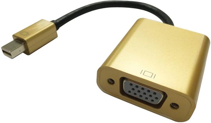 Produktbild Roline Mini DP - VGA aktiv, gold (VGA, 10 cm)