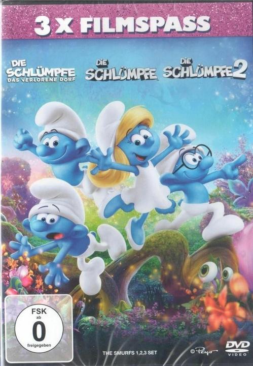 Immagine prodotto Sony I Puffi 1 + 2 + Il villaggio perduto (DVD, 2018, Tedesco)