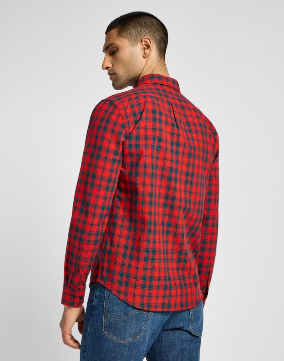 Actual product image Lee button down long sleeve shirt (M)