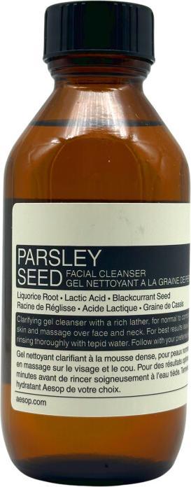Actual product image Aesop Parsley Seed Facial Cleanser (Gel, 100 ml)