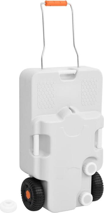 Image du produit VidaXL Réservoir d'eau de camping avec roulettes 30 L Gris