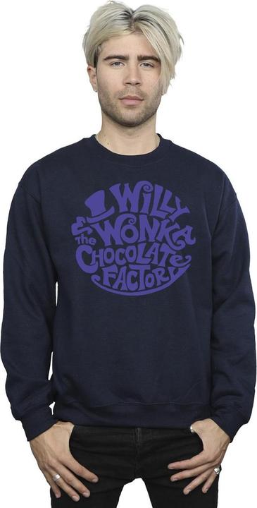 Produktbild Willy Wonka & the Chocolate Factory Typed Logo Sweatshirt (S)