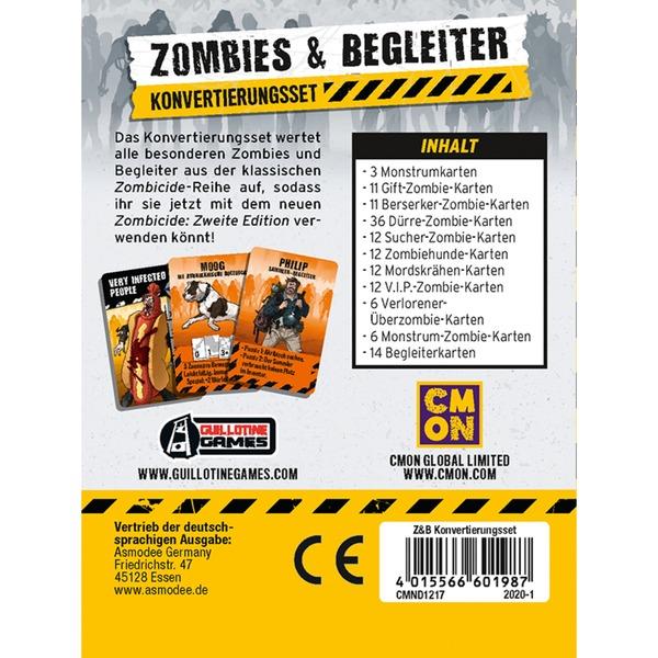 Immagine prodotto Cmon CMND1217 - Zombies & Companions - Conversion set for: Zombicide 2. Edition (edizione DE) (Tedesco)