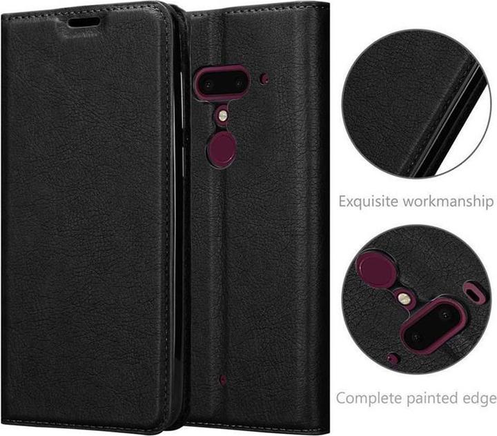 Image du produit Cadorabo Book Couverture magnétique invisible (HTC U12+)
