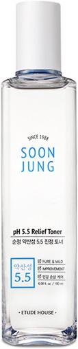 Immagine prodotto Etude House Soon Jung PH 5.5 Rilievo (Acqua tonica, 180 ml)