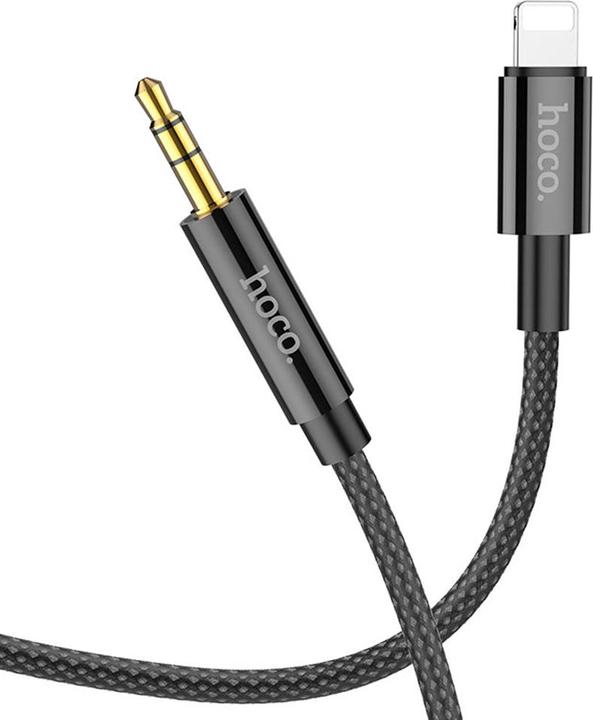 Immagine prodotto Hoco Da fulmine a 3,5 mm UPA19, 1 m, nero (1 m, Lightning)