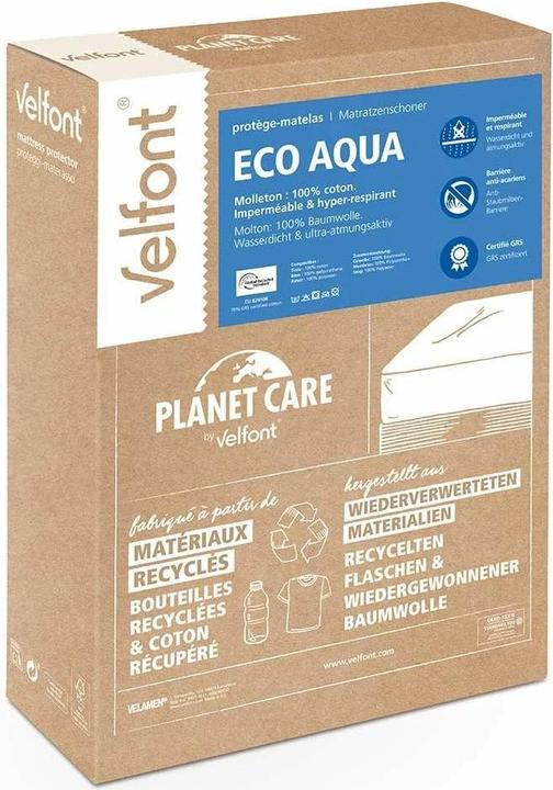 Actual product image Velfont Eco Aqua (180 x 200 cm)