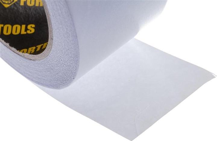 Actual product image Forte tools TWO-SIDED ADHESIVE TAPE 25M X 50 MM FOR