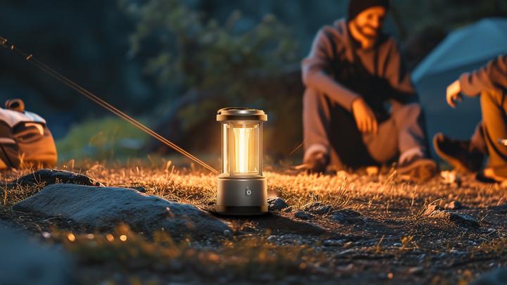 Actual product image Lepro LED Camping-Laterne mit Powerbank-Funktion