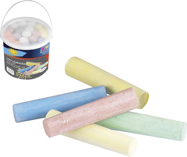 Image du produit Sombo Craies de trottoir 20 pcs (Multicolore, 20 x)