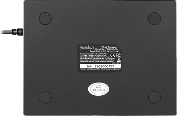 Actual product image Perixx Peripad 504 (Cable)