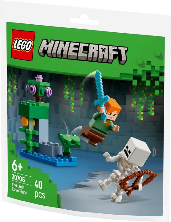 Produktbild LEGO Showdown in der Üppigen Höhle (30705, LEGO Minecraft)