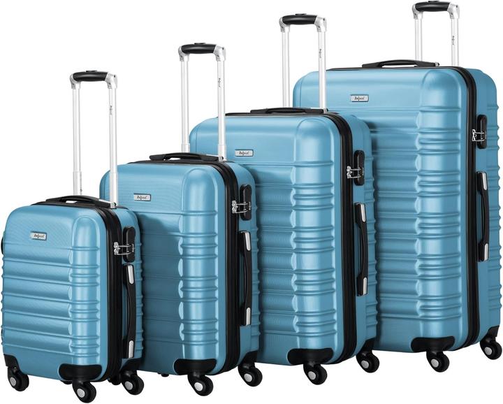 Produktbild Zelsius 4-tlg. Hartschalenkoffer Set (Handgepäck (bis 50l), M (50 - 90l), L (90 - 115l))