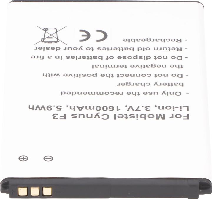 Produktbild AccuCell Akku MOBISTEL Cynus F3 Akku als Nachbau von passend für BTY26181