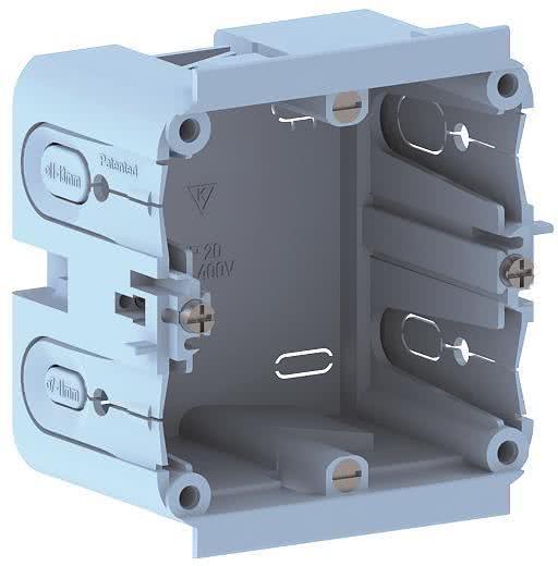 GGK Geräteeinbaudose GDX/P 1fach 3677 grau für BR, BRS BRA Kanal