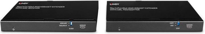 Actual product image Lindy HDMI HDBaseT Extender with ARC