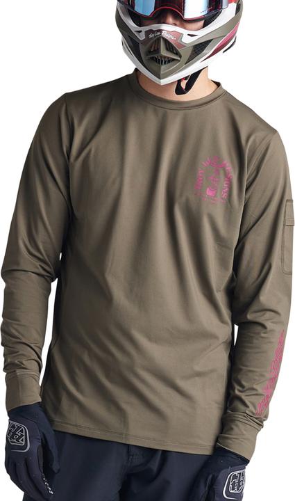Image du produit Troy Lee Designs Tee Ruckus ls Ride - Fangs (M)