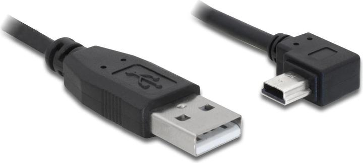 Actual product image Delock USB-A - USB mini-B angled (5 m, USB 2.0)