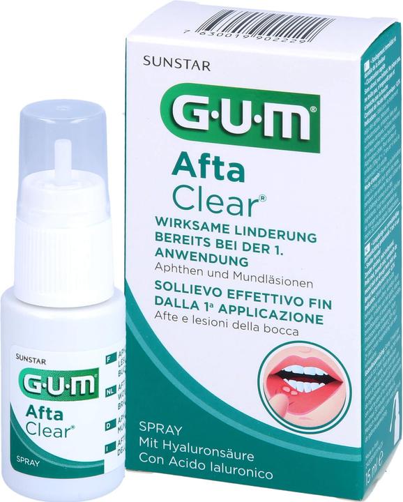 Image du produit GUM SUNSTAR AftaClear Spray (15 ml, Vaporisateur buccal)