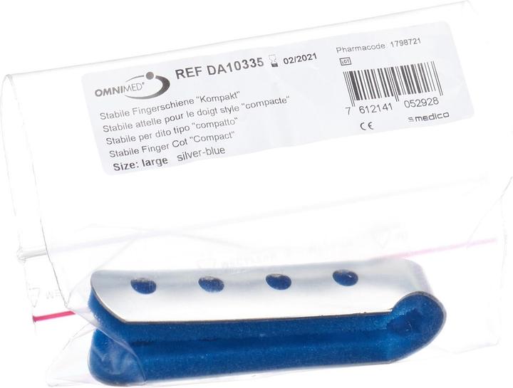 Omnimed DALCO Fingerschiene L silber blau (L)