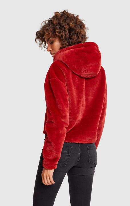 Actual product image Urban Classics Ladies Oversize Short Teddy Hoody (S)