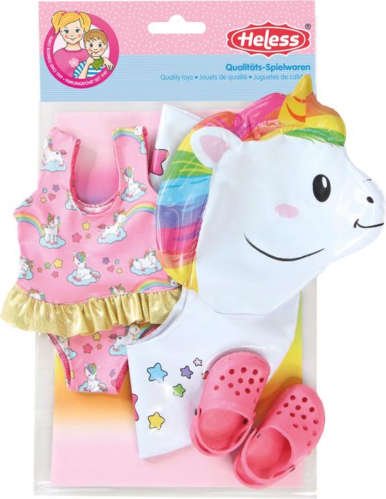 Immagine prodotto Heless Set nuoto bambola Unicorno