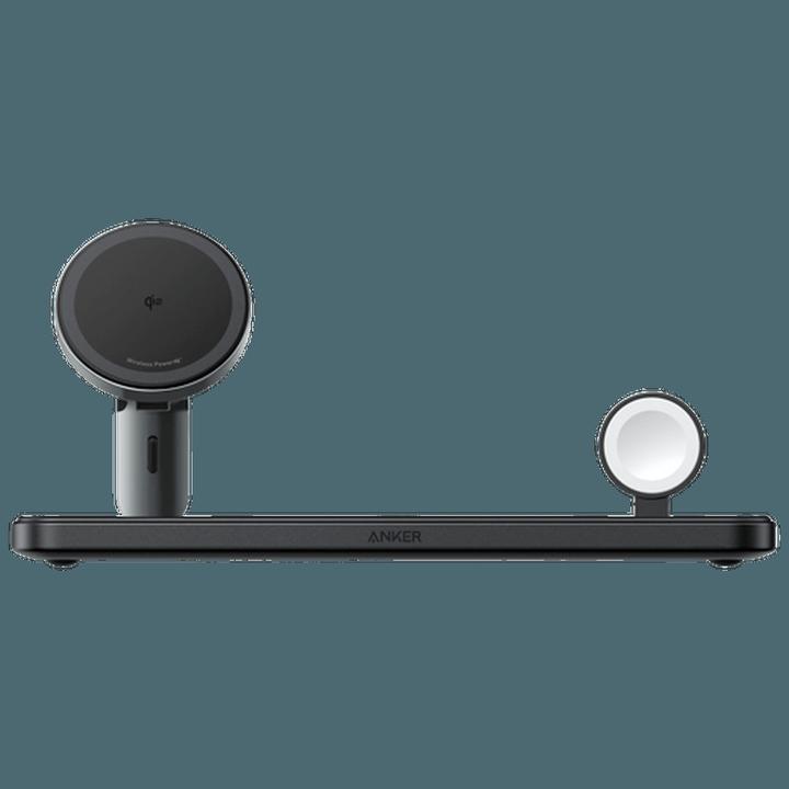 Produktbild Anker Stacja magnetyczna pozioma MagGo 15W 3-in-1 Czarna (25 W)