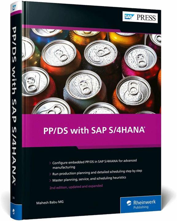 Produktbild PP/DS with SAP S/4HANA (Englisch, Mahesh Babu MG, 2023)