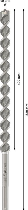 Produktbild Bosch Professional Zubehör Hammerbohrer SDS max-4 28 x 400 x 520 mm (28 mm)