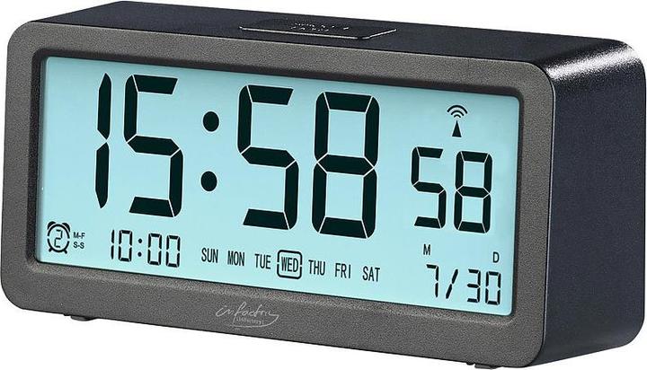 Actual product image Infactory Radio travel alarm clock