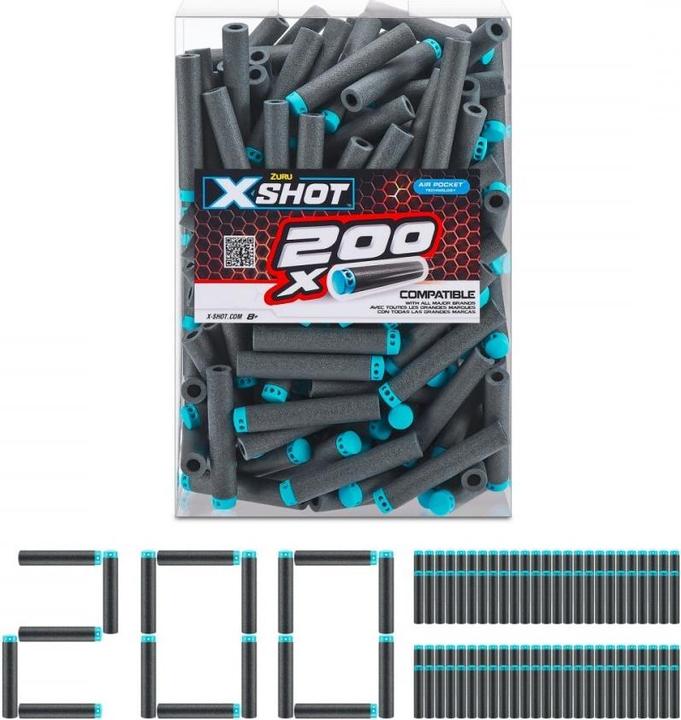 Actual product image Xshot X-SHOT 200Pack Refill Darts 36500