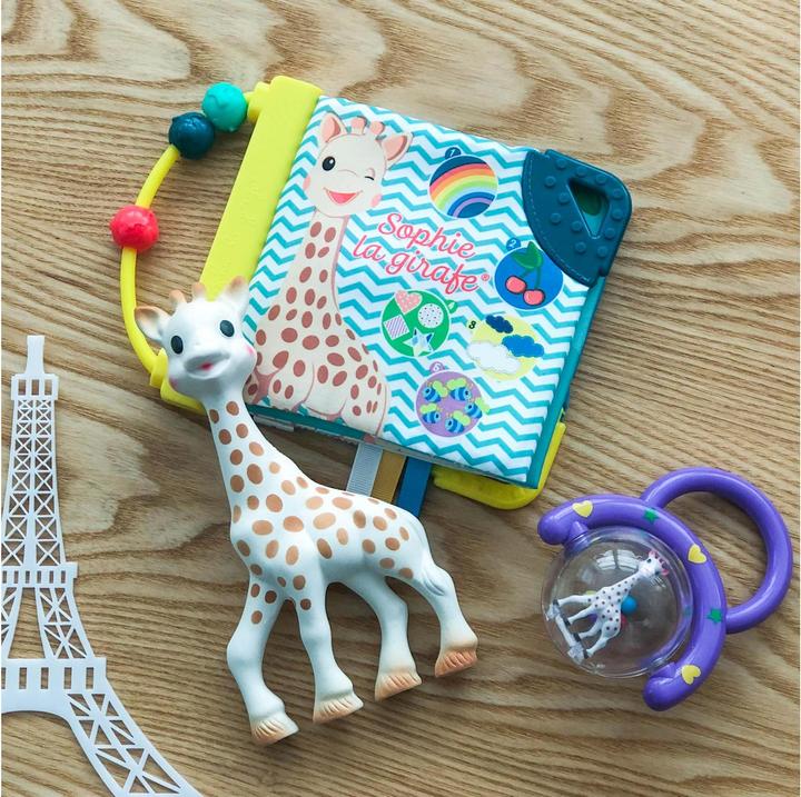 Immagine prodotto Sophie la girafe Set regalo Play Set Libro 3 pezzi