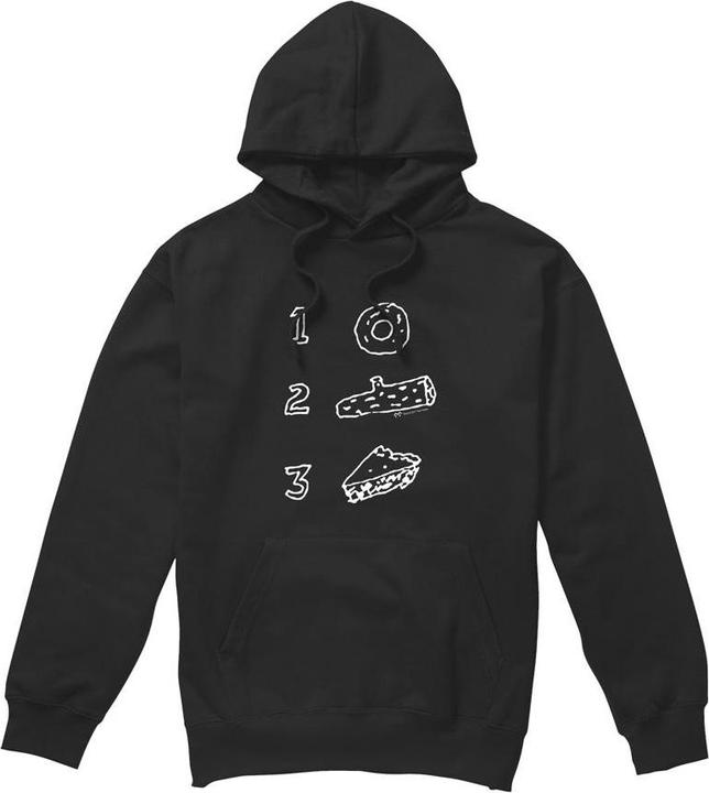 Twin Peaks Pie Log Donut Kapuzenpullover