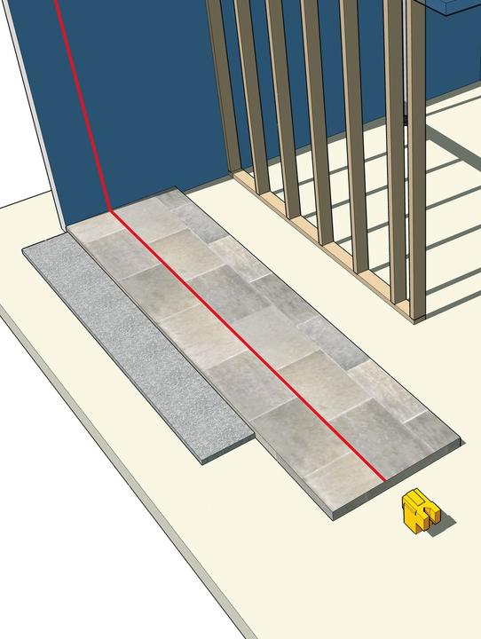 Actual product image Stabila Cross line laser incl. tripod