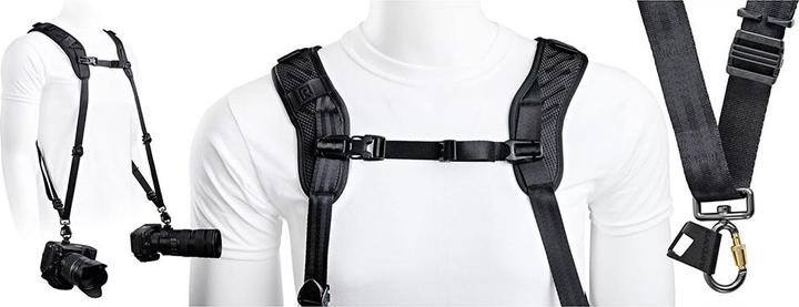 Actual product image Blackrapid Blackline II Double Camera Harness (Shoulder strap)