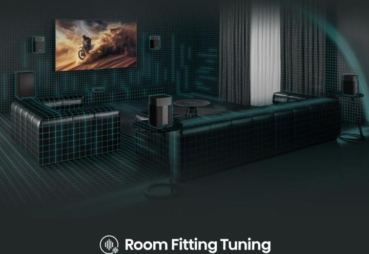 Actual product image Hisense Sound-System HT-Saturn 4.1.2CH, 720W, Dolby Atmos (720 W)