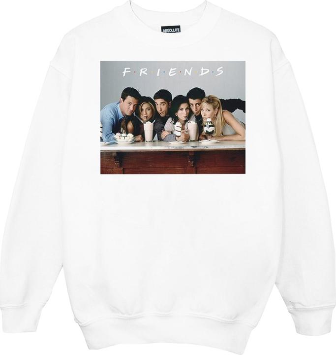 Actual product image Friends Girls Group Photo Milkshakes Sweatshirt (128)